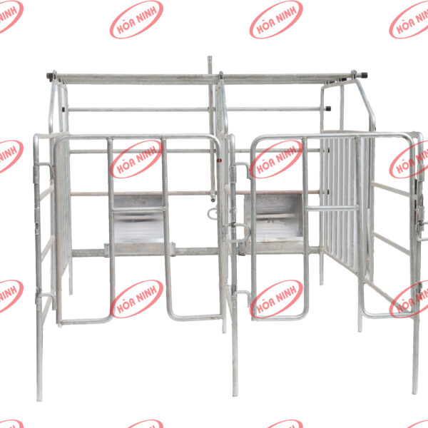Khung chuồng bầu sắt đặc mạ kẽm bề, chống gỉ sét và ăn mòn