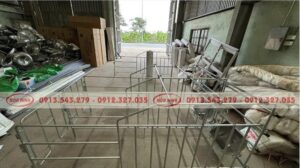 khung chuồng bầu sắt đặc mạ kẽm nhúng nóng 3