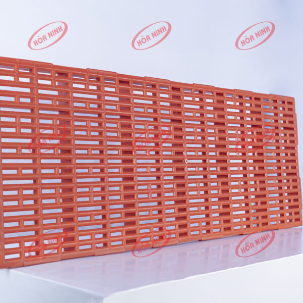 Sàn nhựa Hòa Ninh KT 400 x 1.200 x 55 màu cam